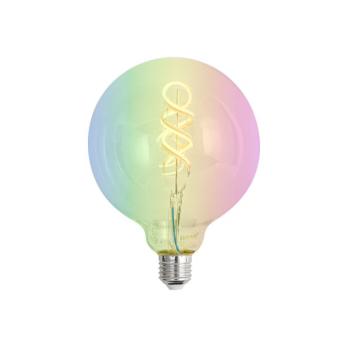 Okos E27 Dimmelhető LED Izzó G125 RGBW 4W 250lm 2700K kép