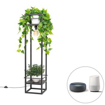 Okos ipari állólámpa fekete, WiFi-vel, G95 - Cage Rack kép