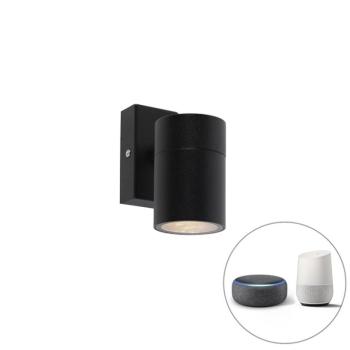 Okos kültéri fali lámpa fekete, WiFi-vel, GU10, IP44 - Solo kép