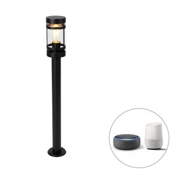 Okos kültéri lámpa fekete 80 cm IP44 Wi-Fi-vel ST64 - Gleam kép