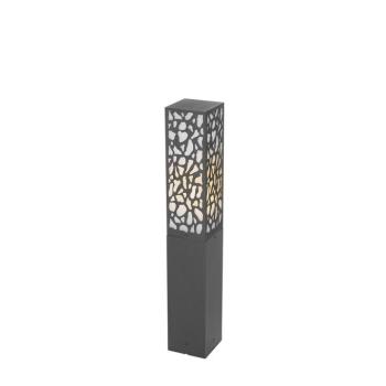 Okos kültéri oszlop fekete 60 cm IP44 Wifi ST64-gyel - Nicole kép