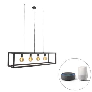 Okos lógólámpa fekete 4-lámpás, Wifi-vel G95 - Big Cage kép