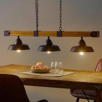 Oldbury függő lámpa, rusztikus megjelenés kép