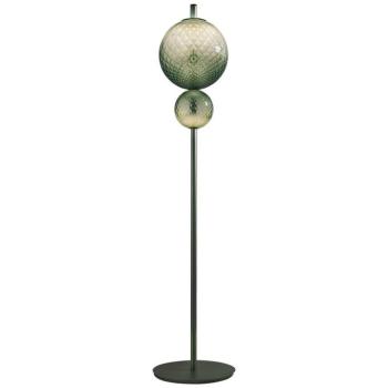 OLEV LED álló lámpa TERRA&LUNA, zöld, fém/üveg, 184 cm 927 kép