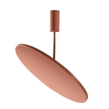OLEV LED mennyezeti lámpa FLUENTIS, földbarna, Ø 54 cm, fém 927 kép
