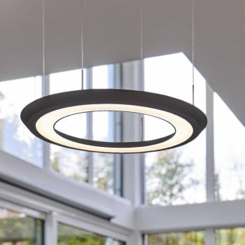 OLIGO Yano LED függő lámpa fel/le, CCT, fekete kép