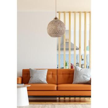 Opviq , 390FLH1568 , 190 - JK , Barna Színű , Csillár , E27 kép