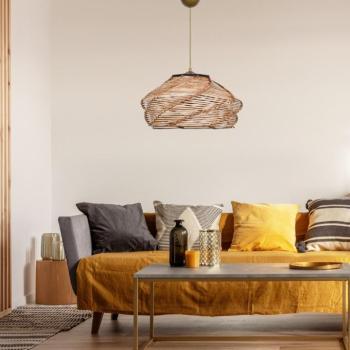 Opviq , 390FLH1597 , Ovale , Kaméleon Színű , Csillár , E27 kép