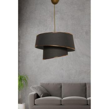 Opviq , 390FLH1630 , Barette - Gold, Anthracite , Arany Antracit Színű , Csillár , E27 kép