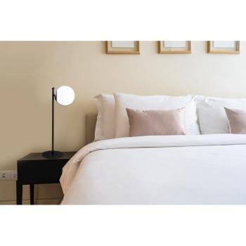 Opviq, 521SHN2204, Ipari skandináv asztali lámpa, fekete fém ház, 25 x 25 cm, magasság 56 cm, E27 aljzat max. 40 W, 150 cm kép