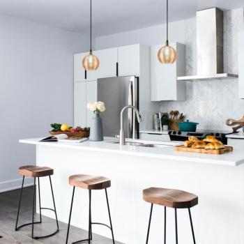 Opviq , 584TTM1174 , Muzo - 2135 , Sárga Színű , Csillár , E27 kép