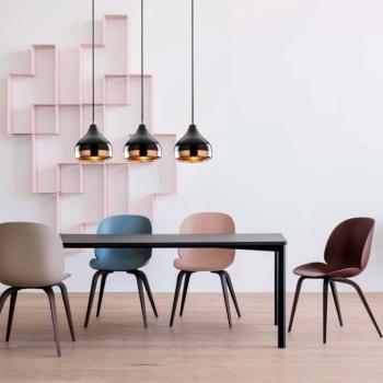 Opviq , 892OPV1758 , Yıldo - 6877 , Fekete Réz Színű , Csillár , E27 Foglalattal kép