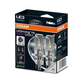 Osram 2x LED izzó LEDriving H4/H19 P43t/PU43T kép