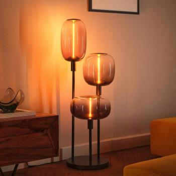 OSRAM DECOR STICK álló lámpa, sötét szürke, magasság 78 cm, 3 x E27 kép