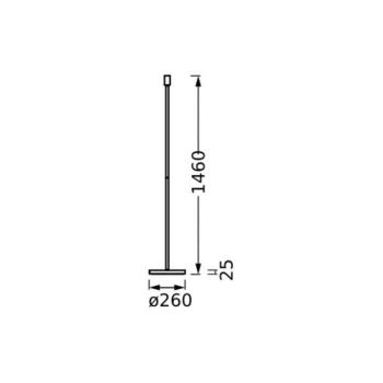 OSRAM DECOR STICK álló világítás, bézs, magasság 146 cm, 1 x E27 kép