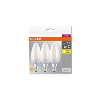 Osram KÉSZLET 3x LED Izzó B40 E14/4W/230V 2700K  kép
