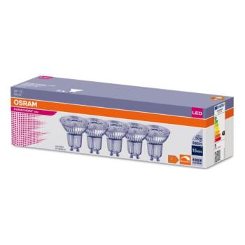 Osram KÉSZLET 5x LED Dimmelhető izzó PAR16 GU10/4,5W/230V 4000K 36°  kép