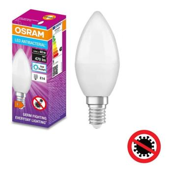 Osram LED Antibakteriális izzó B40 E14/4,9W/230V 6500K  kép