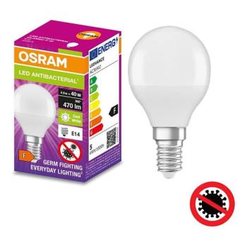 Osram LED Antibakteriális izzó P40 E14/4,9W/230V 4000K  kép