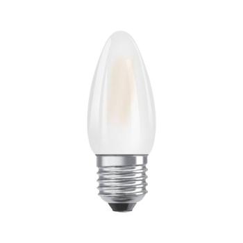 OSRAM LED gyertya E27 Superstar 4,8W 2 700 K matt kép