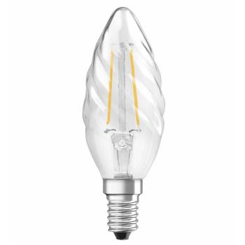 OSRAM LED gyertya lámpa E14 2,5W 827 csavart kép