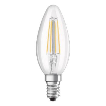 OSRAM LED gyertya lámpa E14 4W ClassicB 2700K kép