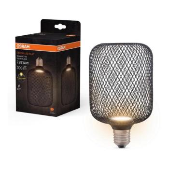 Osram LED Izzó DECOR FLAT E27/3,5W/230V 2700K fekete  kép