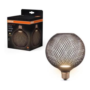 Osram LED Izzó DECOR FLAT G125 E27/3,5W/230V 2700K fekete  kép