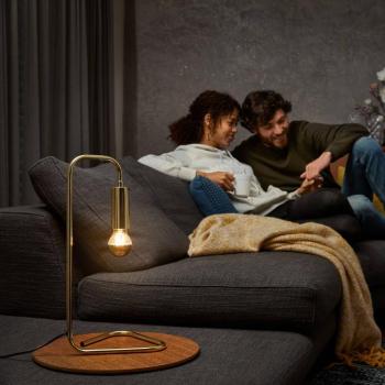 OSRAM LED izzó E27 Mirror silver 4W 2700K kép