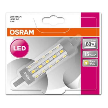 Osram LED Izzó R7s/6,5W/230V 2700K  kép
