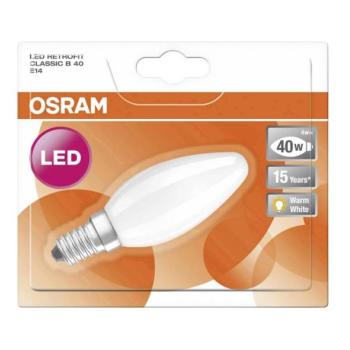 Osram LED Izzó RETROFIT B40 E14/4W/230V 2700K  kép