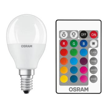 OSRAM LED lámpa E14 4.9W Star+ csepp matt Távirányító kép
