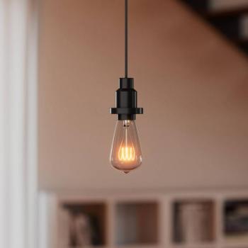 OSRAM VINTAGE 1906 lógó világítás, fekete, fém, Ø 6,8 cm kép