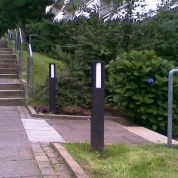 Ösvény lámpa 285, fekete kép