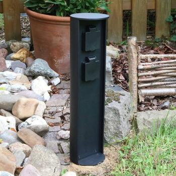 Oszlopos aljzat, 2 csatlakozó, max. 3,500 W kép