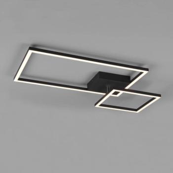 Padella LED mennyezeti lámpa forg. 4000K fekete kép