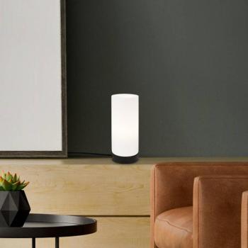 Paipa asztali lámpa, fekete kép