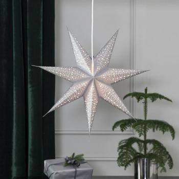 Papírcsillag Blinka világítás nélkül Ø 60 cm ezüst kép