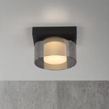 Paul Neuhaus LED mennyezeti lámpa Rika, Ø 15 cm, üveg, fényerőszabályzóval, kép