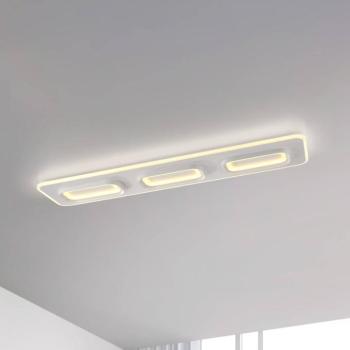 Paul Neuhaus Smart LED-es mennyezeti lámpa Q-Kalina fehér 115 x 30 cm kép