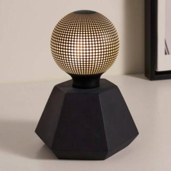 Pauleen Black Flare deco lámpa beton fekete kép
