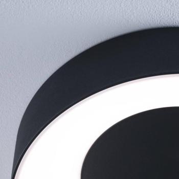 Paulmann HomeSpa Casca mennyezeti világítás Ø40cm fekete kép