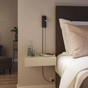 Paulmann Hulda USB LED fali spot 3 fokozatú sötétítő fekete kép