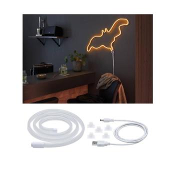 Paulmann LED csík Neon Colorflex USB 1m narancssárga kép