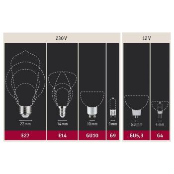 Paulmann LED izzó E27 izzószál zöld 1,1W kép