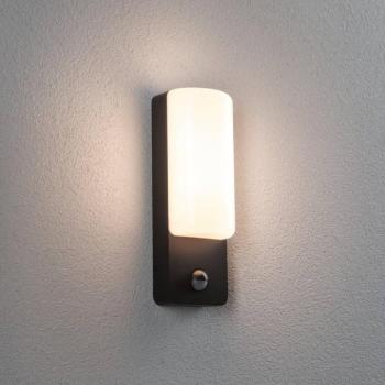 Paulmann LED kültéri fali lámpa Bonnie, alumínium, 2200/3000K, érzékelővel kép
