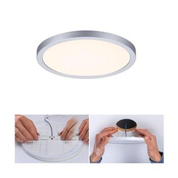 Paulmann LED panel Areo 3 000K kerek króm 17,5cm kép