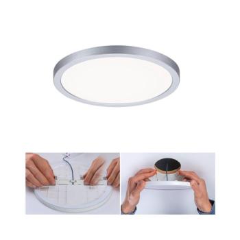Paulmann LED panel Areo 4 000K kerek króm 17,5cm kép
