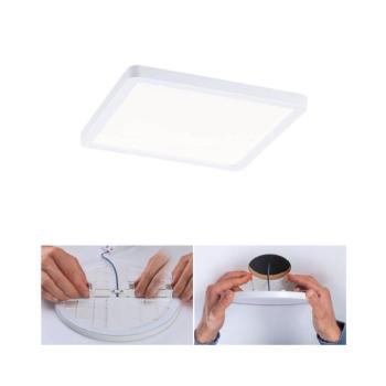Paulmann LED panel Areo 4 000K szögl. 17,5 cm feh. kép