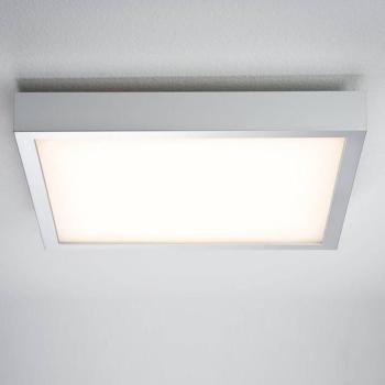 Paulmann Lunar LED panel, szögletes, króm, 40x40cm kép